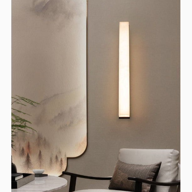 Minimalistic Modern Marble Wall Lamp for Living Room, Bedroom