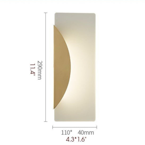 Modern LED Wall Lamp Ultra Thin for Living Room, Bedroom