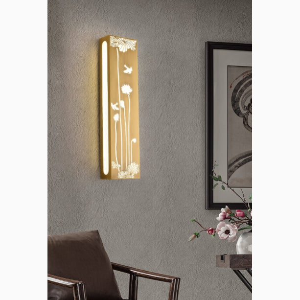 Modern Wall Lamp in New Chinese Style for Living Room, Bedroom