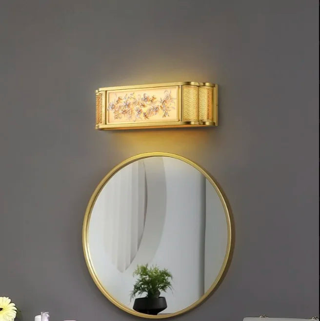 Luxury Wall Lamp in Classic Asian Style for Living Room, Bedroom