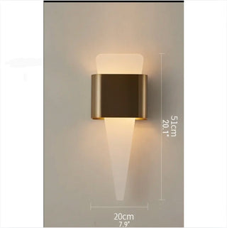 Mies | Wall Lamp in the Shape of Shark Tooth