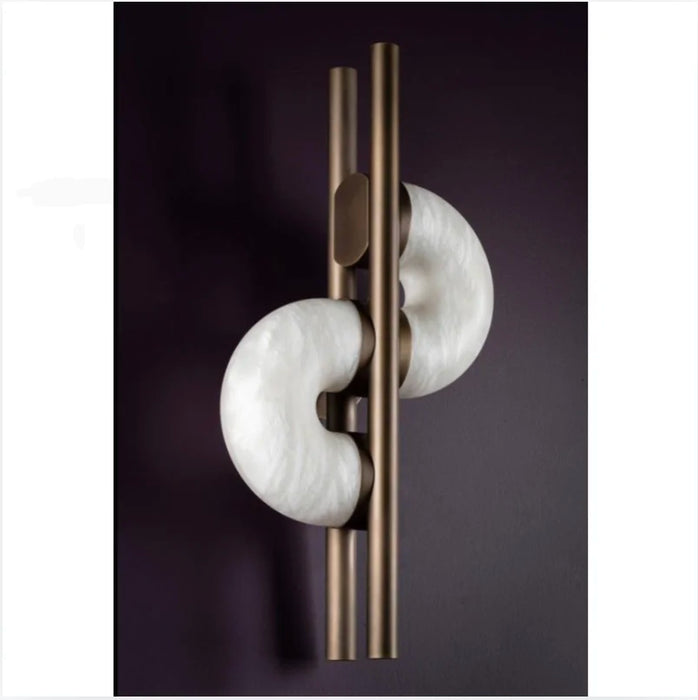 Modern Marble Wall Lamp in the Nordic Style for Bedroom, Living Room