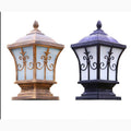 Luxury Antique Outdoor Waterproof Pillar Lamp for Courtyard