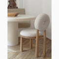 Lamb Velvet Creative Backrest Leisure Desk Chair