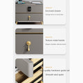 Modern Italian Bedside Table Made of Solid Wood