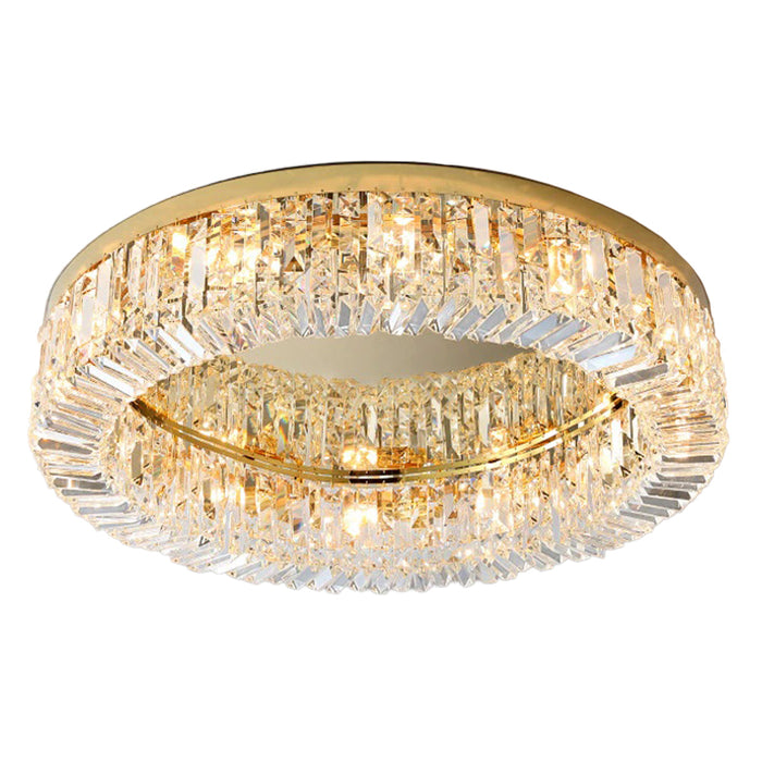 MIRODEMI® Carcare | Eminent Drum Crystal Chandelier for Ceiling