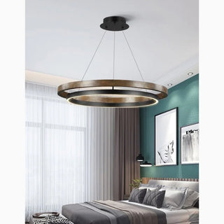 MIRODEMI® Sion | Sophisticated Aluminium Drum Pendant Light for Modern Interiors