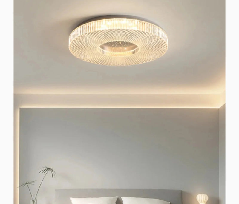 Alia | Luxury Modern Simple Round Ceiling Chandelier