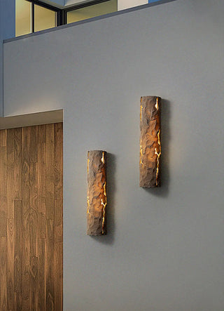 Wall light with LED, weatherproof for outdoor spaces lighting