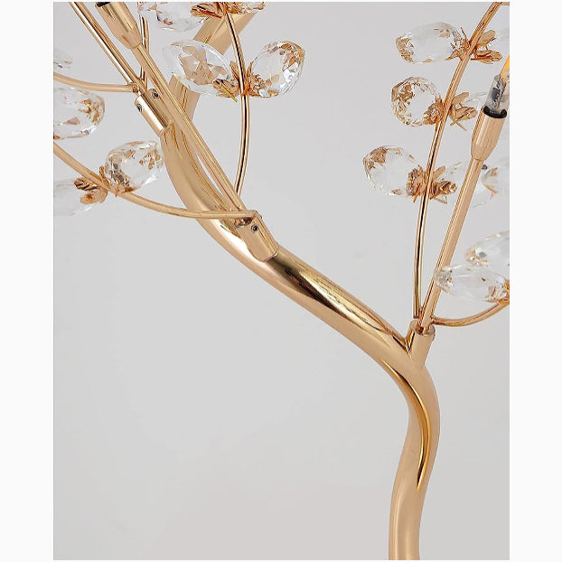 Laax | Gold Crystal LED Nightlight in the Shape of Tree