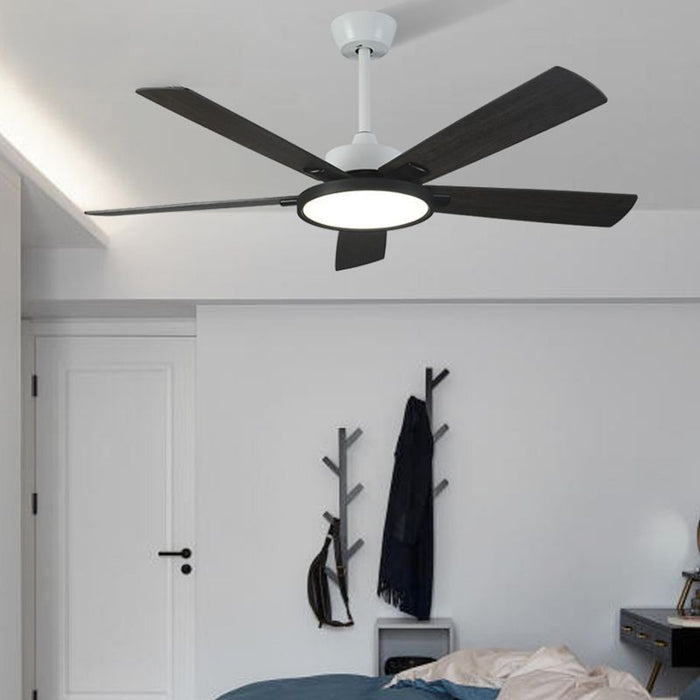 MIRODEMI® 52" Led Ceiling Fan with Plywood Blade and Remote Control