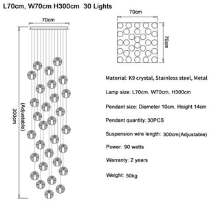 Lenno | Crystal Hanging Light Fixture