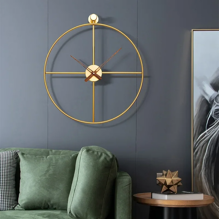 Spanish Styled Metal Wall Clock