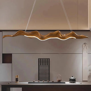 MIRODEMI® Stylish Gold Leaf Design LED Pendant Chandelier