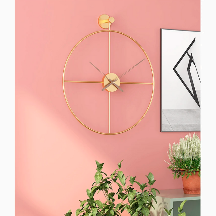 Spanish Styled Metal Wall Clock