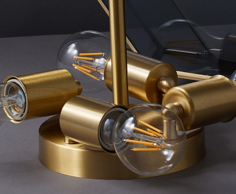 MIRODEMI® Modern LED Copper Ceiling Lamp for Bedroom, Dining Room, Room Lamp