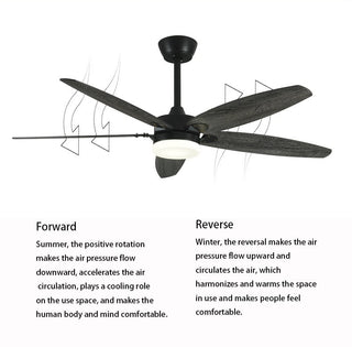 MIRODEMI® 36" Led Ceiling Fan with Lamp, Plywood Blades and Remote Control image | luxury furniture | ceiling fans