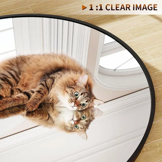 MIRODEMI® Free-Standing Full-Length Mirror in a Wide, Arched Design