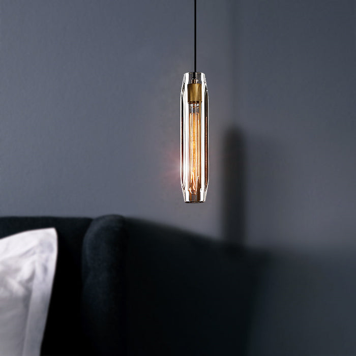 MIRODEMI® Noli | Transparent Crystal LED Pendant Light