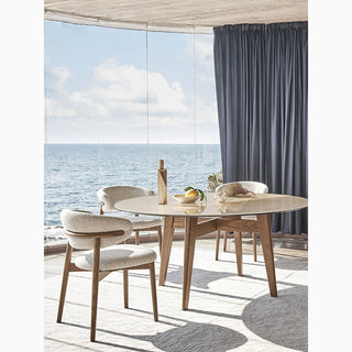 MIRODEMI® Casto Dining Chair in Nordic Style – Made from Quality Solid Wood