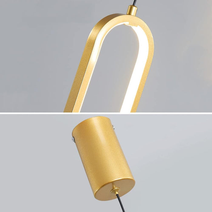 MIRODEMI® Estavayer-le-Lac | Minimalistic Oval Pendant Light in a Nordic Style
