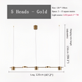 Seranon Minimalistic Black/Gold Pendant Lamp