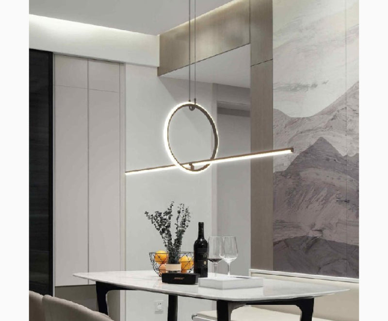 Berthemont-les-Bains | Art Geometric-Shaped Pendant Lamp