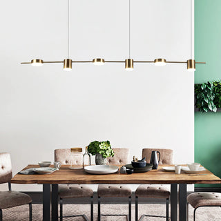 Séranon Minimalistic Black/Gold Pendant Lamp