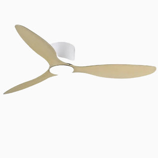 Solid Wood Led Ceiling Fan with Remote Control for Living Room| 52"