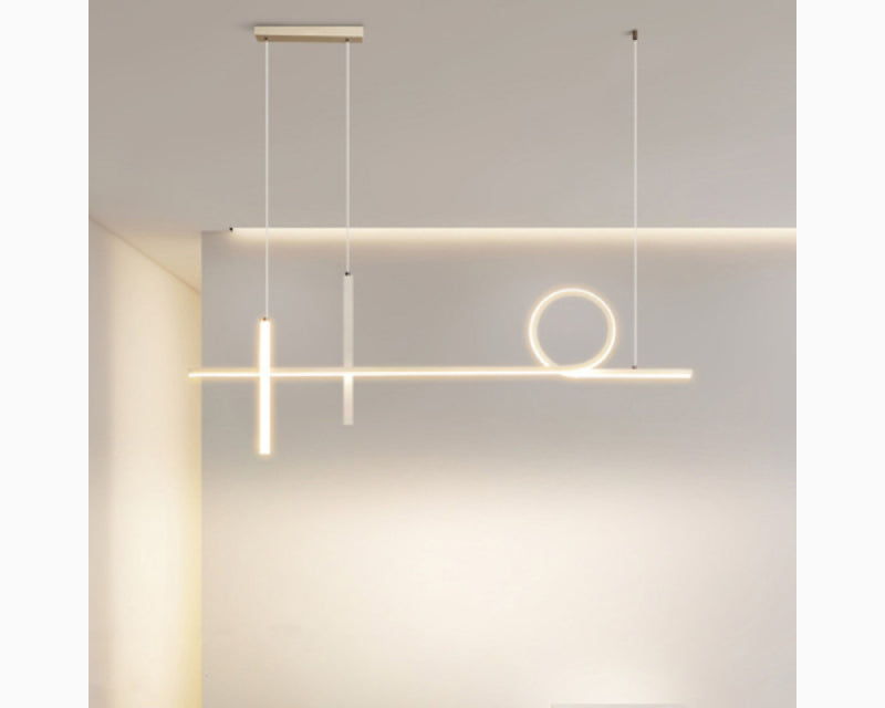 Chateau-d'Oex | LED Chandelier in a Minimalist Style for Dining Room