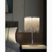 MIRODEMI® Postmodern LED Luxury Bedroom Bedside Tassel Table Lamp