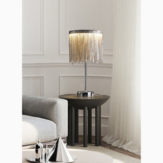 MIRODEMI® Postmodern LED Luxury Bedroom Bedside Tassel Table Lamp