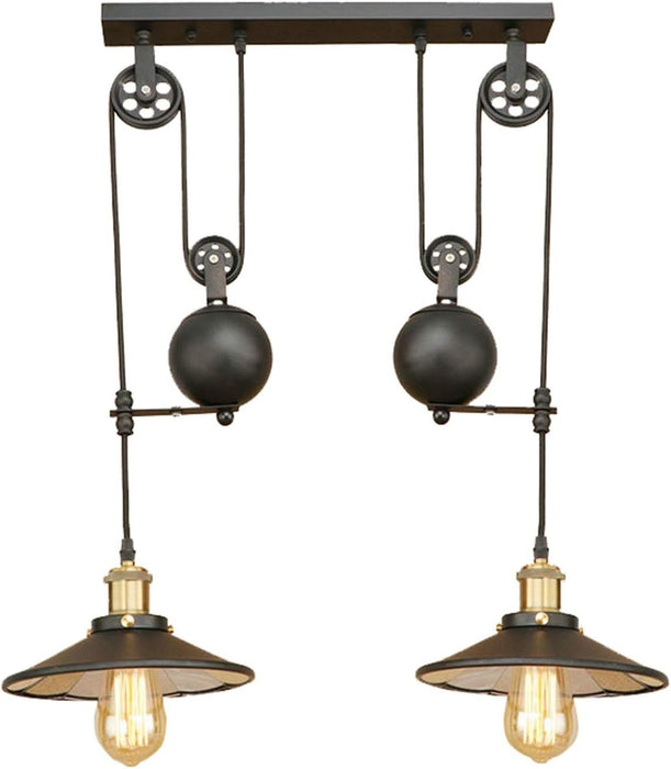 MIRODEMI® Retro Rough Iron Pendant Lamp for Kitchen, Dining Room, Bedroom, Cafe