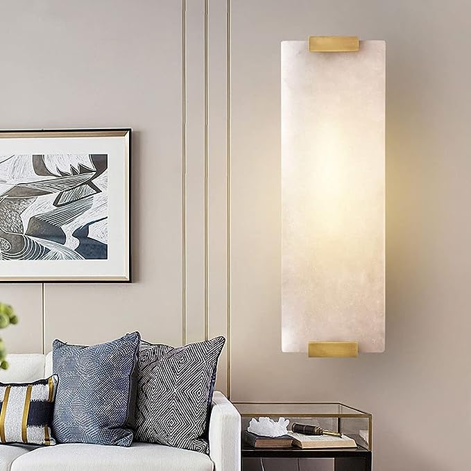 MIRODEMI® Modern Marble Wall Lamp in Postmodern Style for Dining Room, Bedroom
