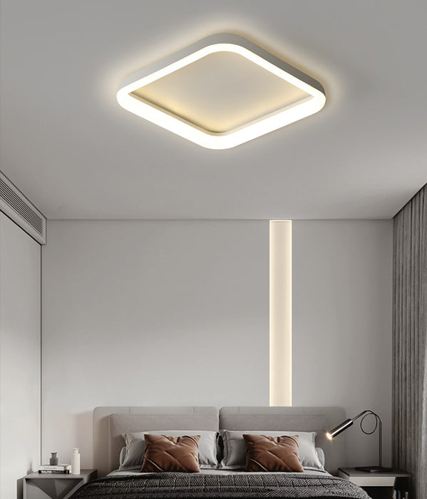 MIRODEMI® Square LED Ceiling Lamp For Bedroom, Kitchen Dining Room