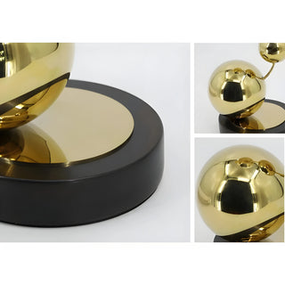 Luxury Gold Stainless Steel Balls Candle Holder