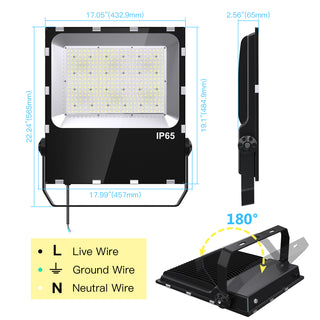 MIRODEMI® Bagnolo Cremasco | Efficient Outdoor LED Floodlight in Aluminum Finish