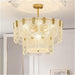 MIRODEMI® Vintage Drum Copper LED Pendant Light for Bedroom, Living Room image | luxury lighting | luxury pendant lamps