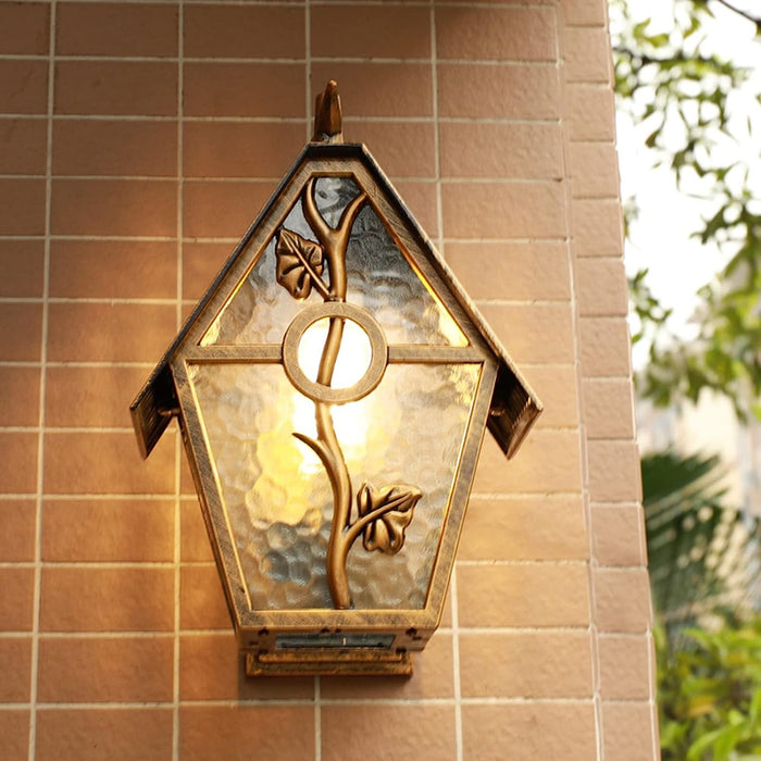 MIRODEMI® Creative Outdoor LED Waterproof Wall Sconce in a Rustic Style for a Porch