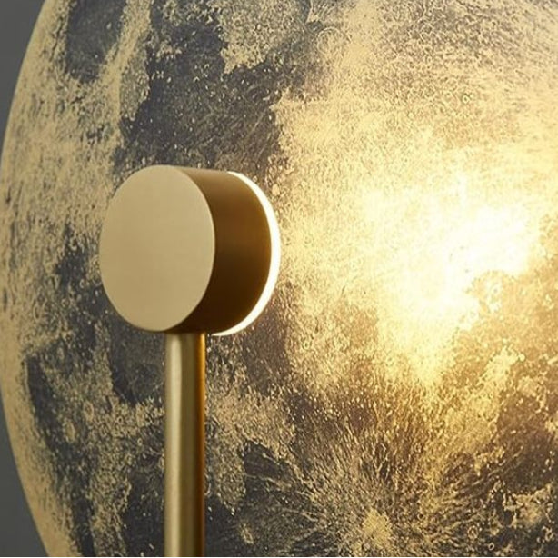 Creative Wall Lamp in the Shape of the Moon, Living Room, Bedroom