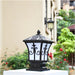 MIRODEMI® Luxury Antique Outdoor Waterproof Pillar Lamp for Courtyard image | luxury lighting | outdoor waterproof lamps