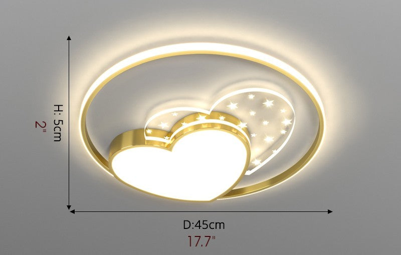 MIRODEMI® Modern Acrylic Deco LED Ceiling Light For Bedroom, Living Room