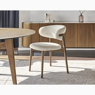 MIRODEMI® Casto Modern Nordic Dining Chair – Crafted from Solid Wood