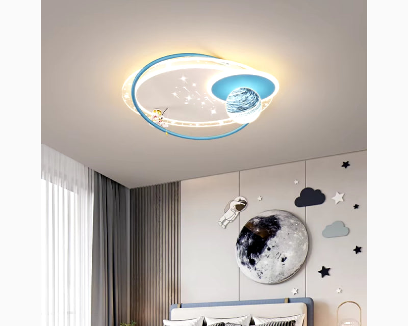 Aisone | Astronaut Ceiling Lights with Planet & Spaceman