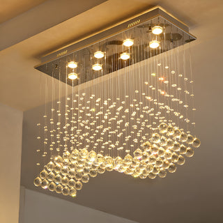 Modern home decor|Creative LED lamp|Crystal chandelier|Pendant