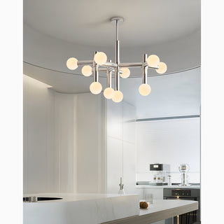 Alcobendas | Chandelier in the Shape of a Glass Ball in a Bauhaus Style for Living Room