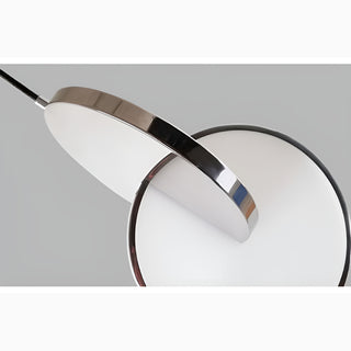 Alezio | Round Stainless Steel Hanging Light Fixture