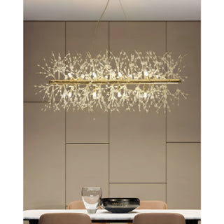 Alfedena | Dandelion-shaped Nordic Loft Chandelier