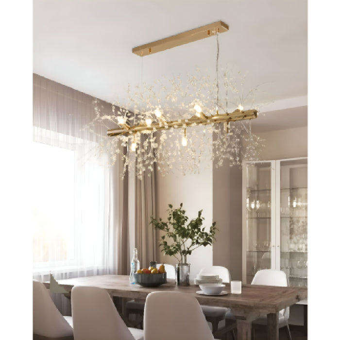 Alfedena | Dandelion-shaped Nordic Loft Chandelier