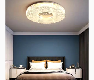 MIRODEMI® Alia | Sleek and Simple Modern Ceiling Chandelier in a Rounded Design